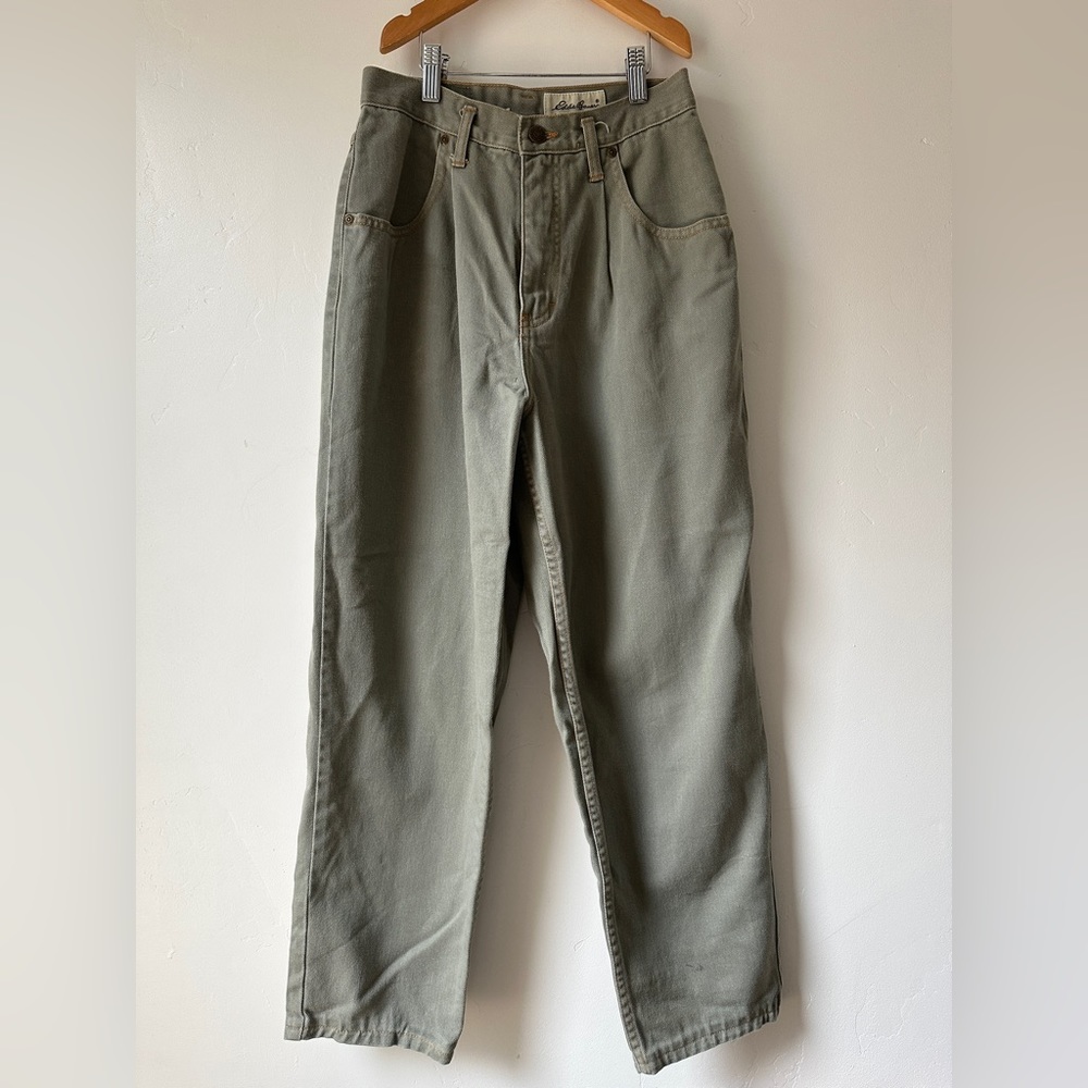 Vintage Army Green Eddie Bauer Pants